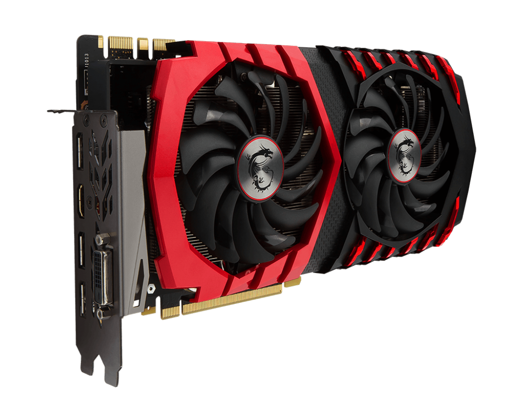 MSI GeForce GTX 1080 8GB GAMING X Graphics Card for Gaming PC