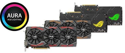 ASUS GeForce GTX 1070 8GB ROG STRIX OC Graphics Card for Gaming PC