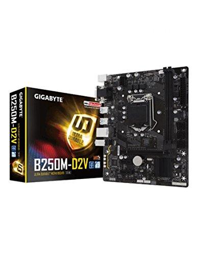 GIGABYTE B250M-D2V Intel Compatible Motherboard for Desktop Computer/PC