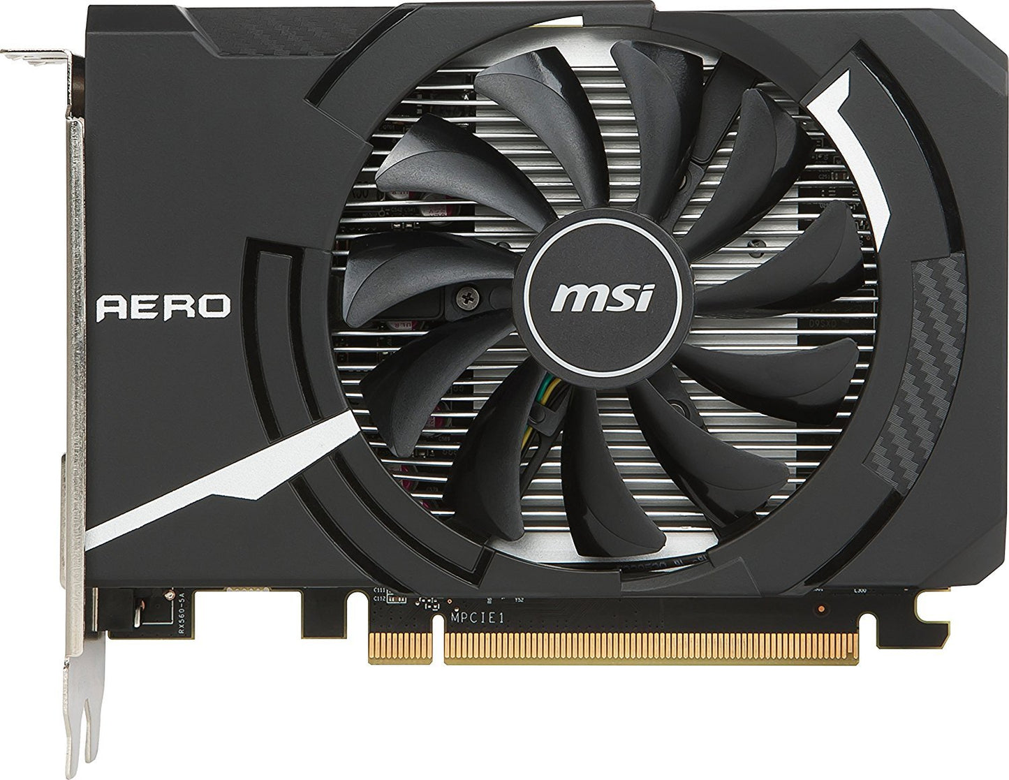 MSI RX 560 AERO ITX 4GB DDR5 OC Graphics Card for Gaming PC