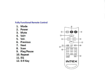 INTEX 3005 4.1 BT Multimedia Speaker