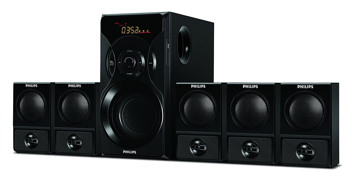 Philips SPA6600 5.1 Channel Multimedia Speakers System