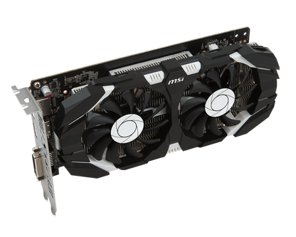 MSI GeForce GTX 1050 2GB OC DUAL FAN Graphics Card for Gaming PC