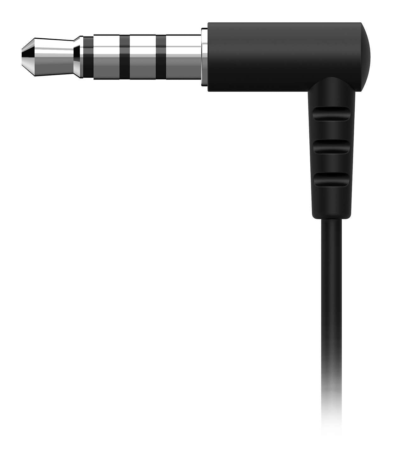 Philips SHE1455BK In-Ear Headphone With Mic (Black)