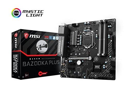 MSI Gaming Intel B250M BAZOOKA PLUS Intel Compatible Motherboard for Desktop Computer/PC