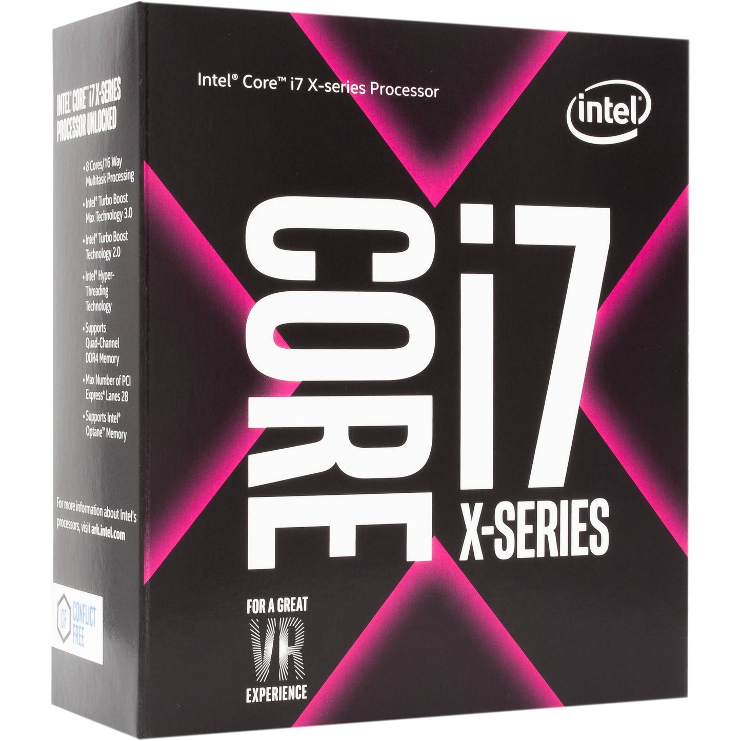 Intel Core i7 - 7740X EXTREME (2066) Desktop Computer Processor with Unlocked Core Clock Multiplier for Overclocking