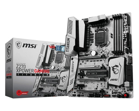 MSI Z270 XPOWER GAMING TITANIUM Intel Compatible Motherboard for Desktop Computer/PC