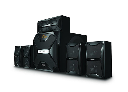 Philips SPA-5250B 5.1 Channel Multimedia Speakers (Black)