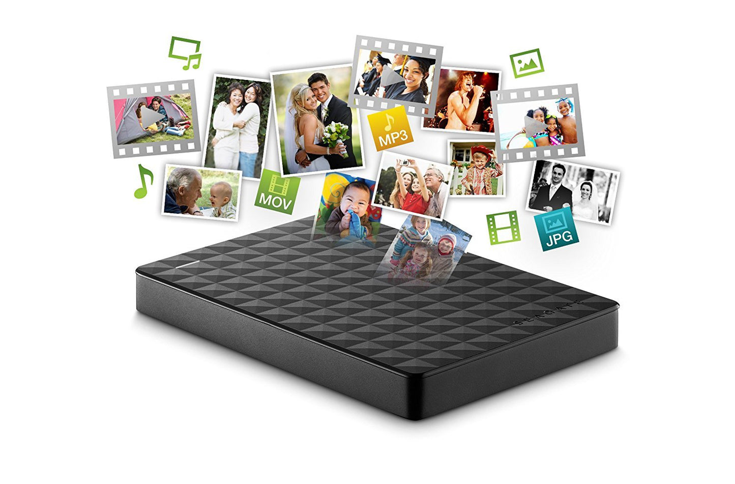 Seagate Expansion 500GB External Hard Drive (Black)