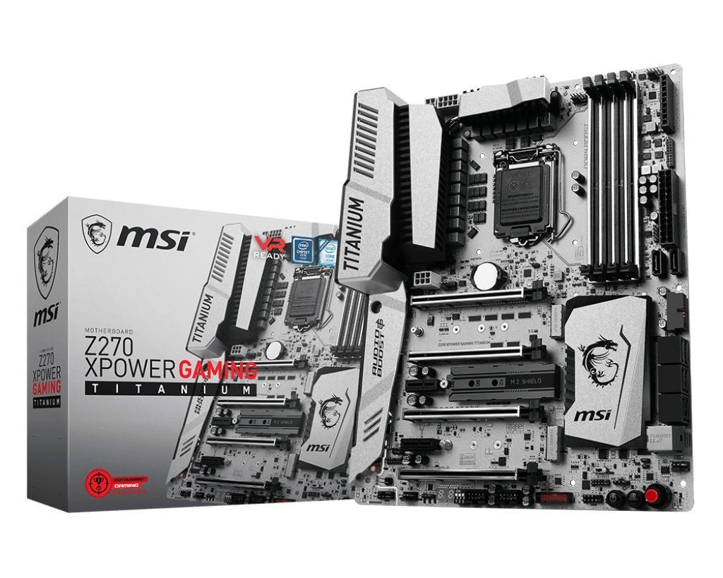 MSI Z270 XPOWER GAMING TITANIUM Intel Compatible Motherboard for Desktop Computer/PC