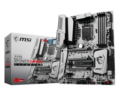 MSI Z270 XPOWER GAMING TITANIUM Intel Compatible Motherboard for Desktop Computer/PC