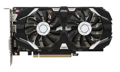 MSI GeForce GTX 1050TI 4GB OC DUAL FAN Graphics Card for Gaming PC