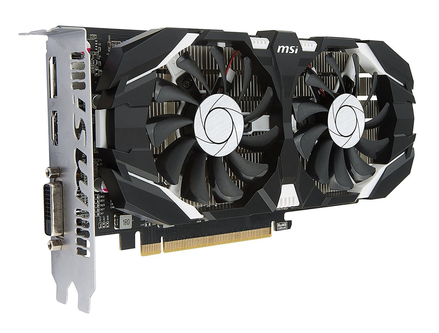 MSI GeForce GTX 1050TI 4GB OC DUAL FAN Graphics Card for Gaming PC