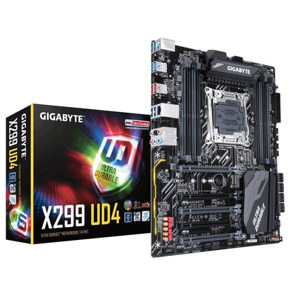 GIGABYTE X299 UD4 Intel Compatible Motherboard for Desktop Computer/PC