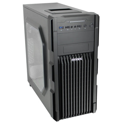 Antec GX200 (With Transparent Side Panel Window) Desktop Computer/PC Cabinet