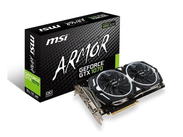 Desktop Computer RYZEN 7 1700 / 16GB DDR4 / 1TB HDD / SSD 250GB  / MSI 1070 ARMOR 8GB
