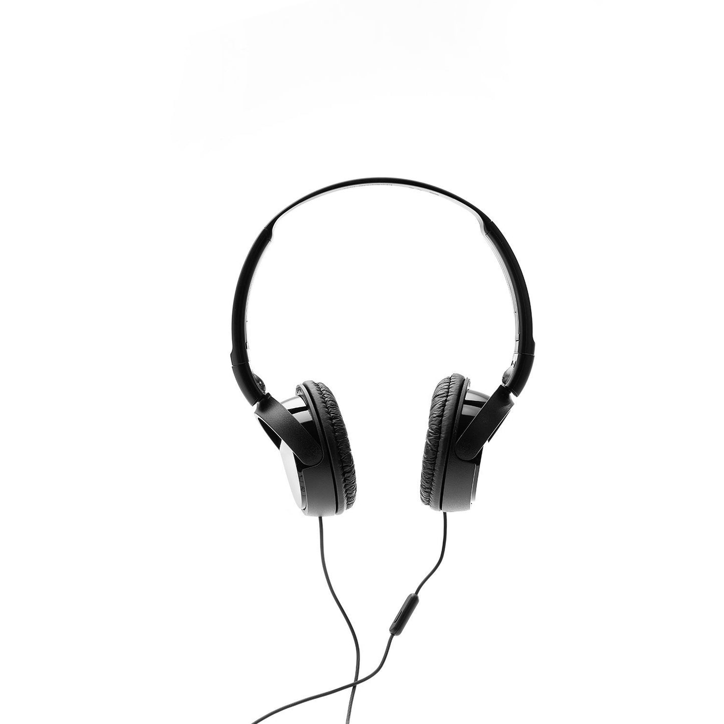 Sony MDR-ZX110AP On-Ear Stereo Headphones with Mic (Black)
