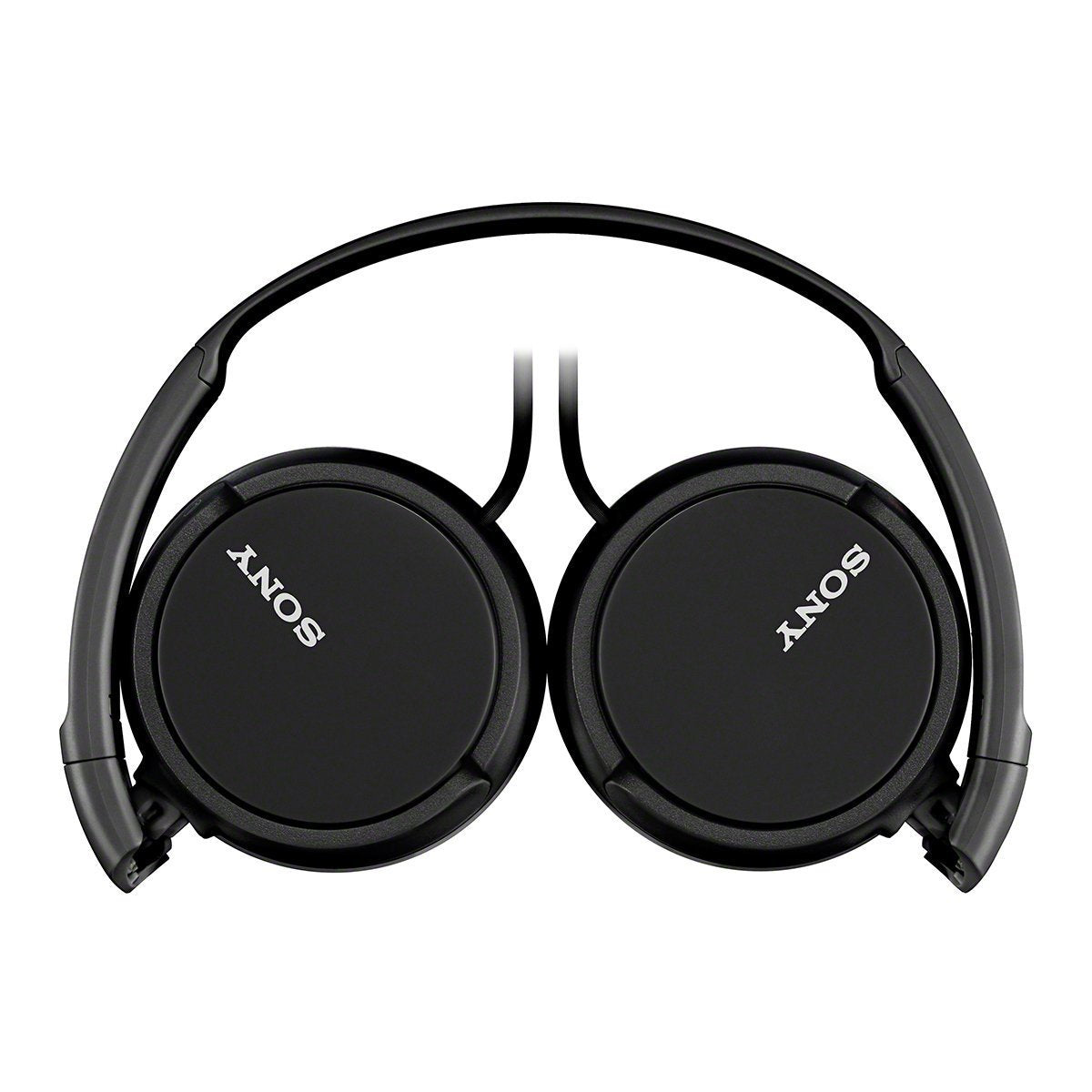 Sony MDR-ZX110AP On-Ear Stereo Headphones with Mic (Black)