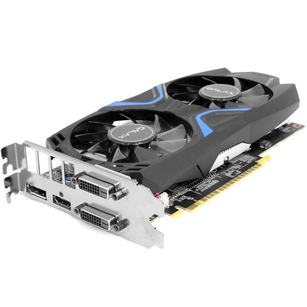GALAX GeForce GTX 1050Ti EXOC 4GB 128-bit DDR5 Graphics Card for Gaming PC