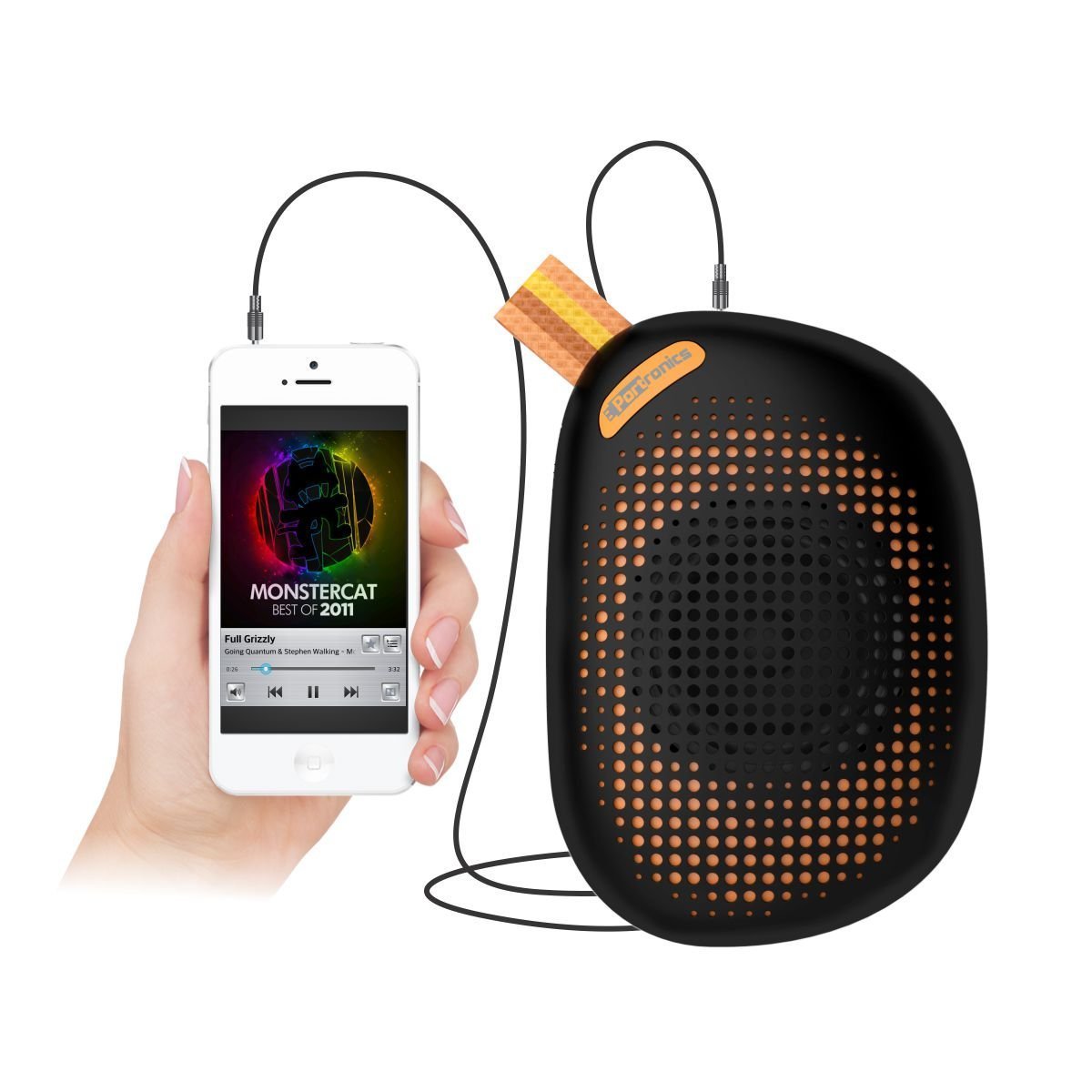 Portronics Shell Bluetooth Mini Speaker