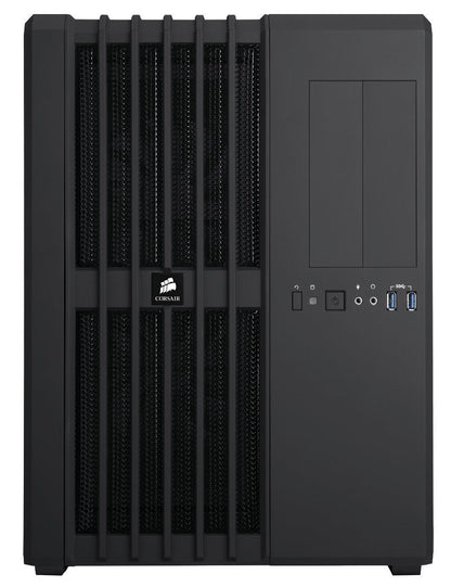 CORSAIR AIR 540 CUBE (With Transparent Side Panel Window) Desktop Computer/PC Cabinet