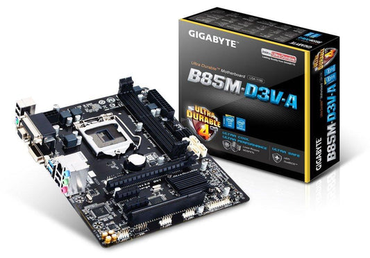 GIGABYTE B85M-D3V-A (1150) Intel Compatible Motherboard for Desktop Computer/PC