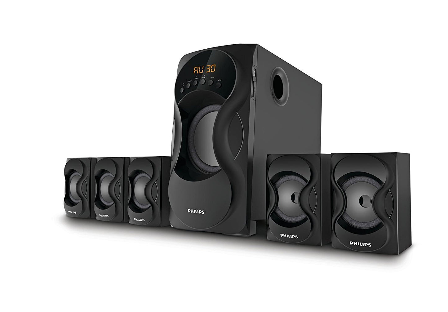 Philips SPA-5162B 5.1 Channel Multimedia Speakers