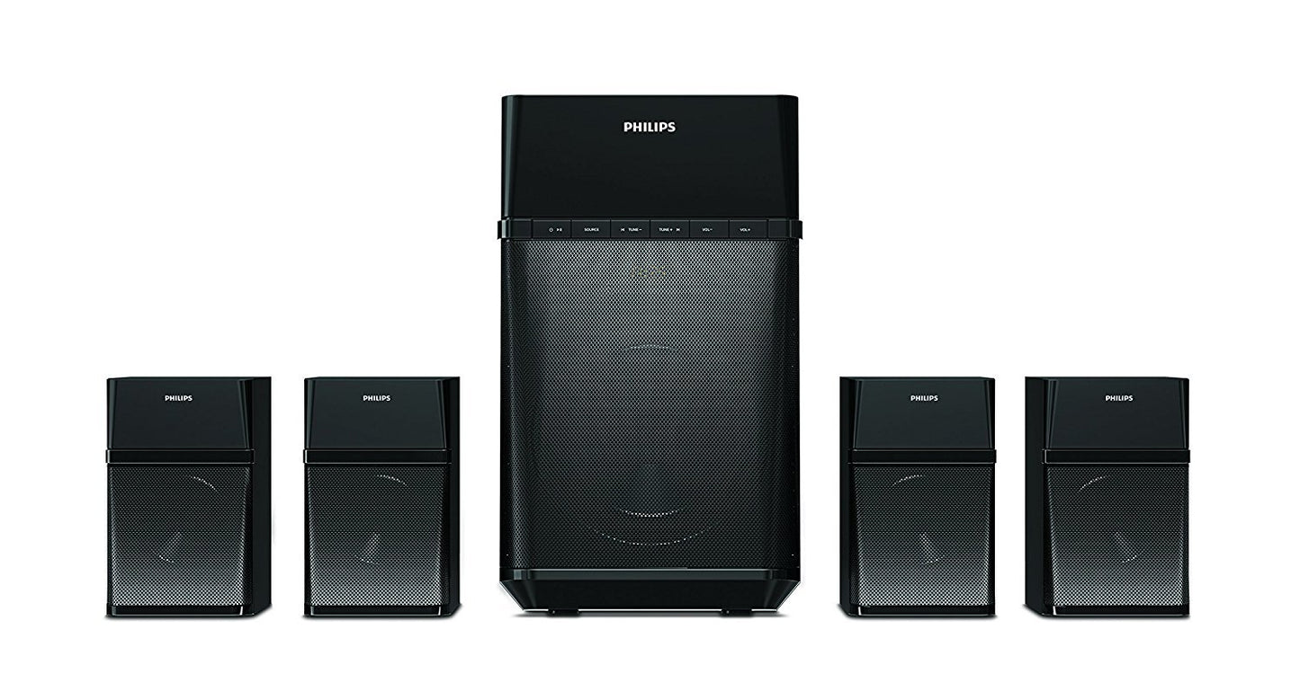 Philips SPA8180B 4.1 Channel Multimedia Speakers (Black)