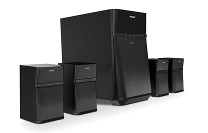 Philips SPA8180B 4.1 Channel Multimedia Speakers (Black)