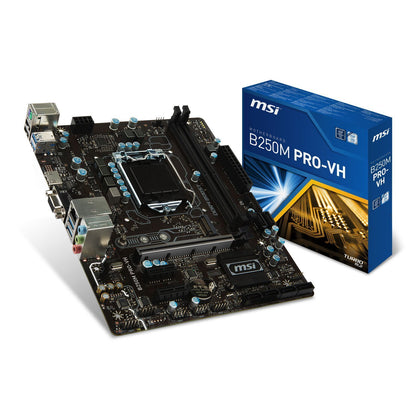 MSI B250M PRO-VH Intel Compatible Motherboard for Desktop Computer/PC