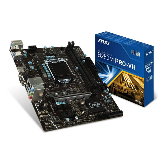 MSI B250M PRO-VH Intel Compatible Motherboard for Desktop Computer/PC