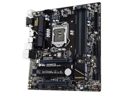 GIGABYTE B150M-D3H (1151) Intel Compatible Motherboard for Desktop Computer/PC