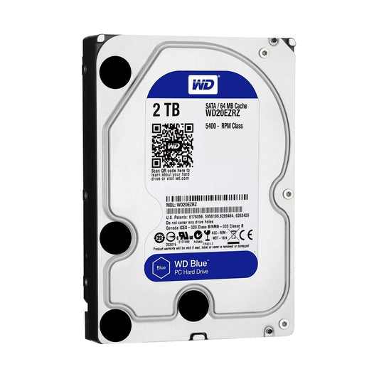 Western Digital 2TB SATA Internal Hard Disk for Desktop/PC