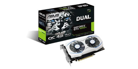 ASUS Geforce GTX1050Ti 4GB OC DUAL FAN Graphics Card for Gaming PC