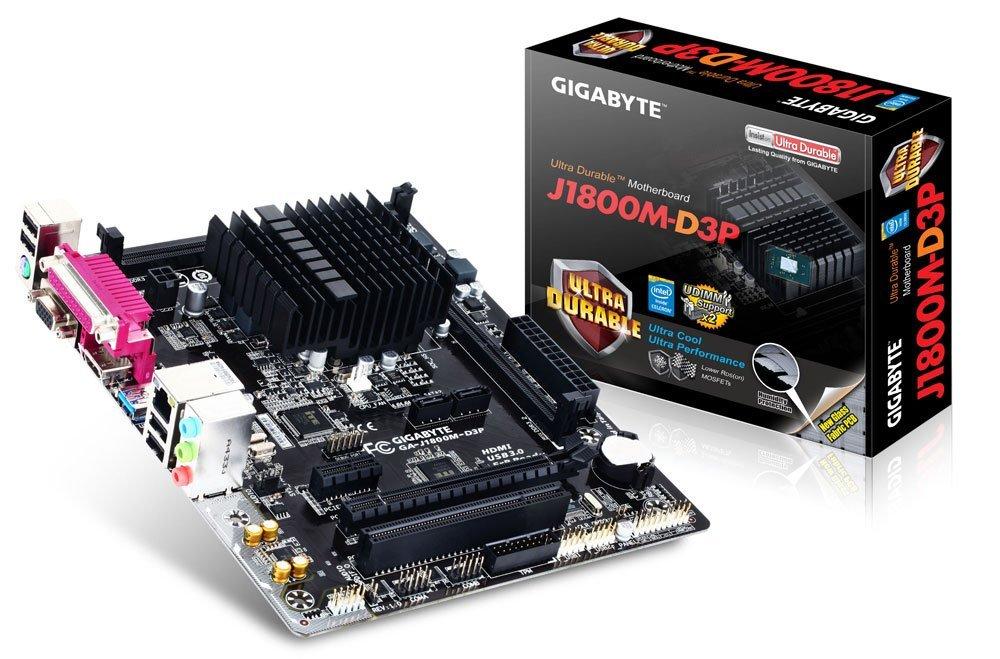 GIGABYTE J-1800M-D3P Motherboard and Intel processor for Desktop Computer/PC