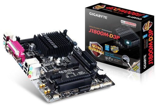 GIGABYTE J-1800M-D3P Motherboard and Intel processor for Desktop Computer/PC