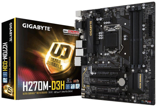 GIGABYTE H270M-D3H Intel Compatible Motherboard for Desktop Computer/PC
