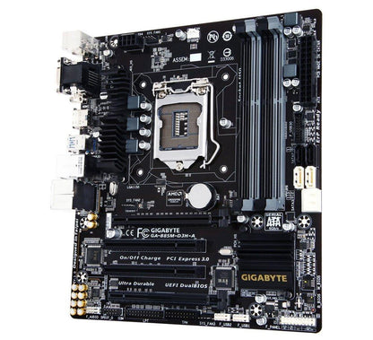GIGABYTE B85M-D3H-A (1150) Intel Compatible Motherboard for Desktop Computer/PC