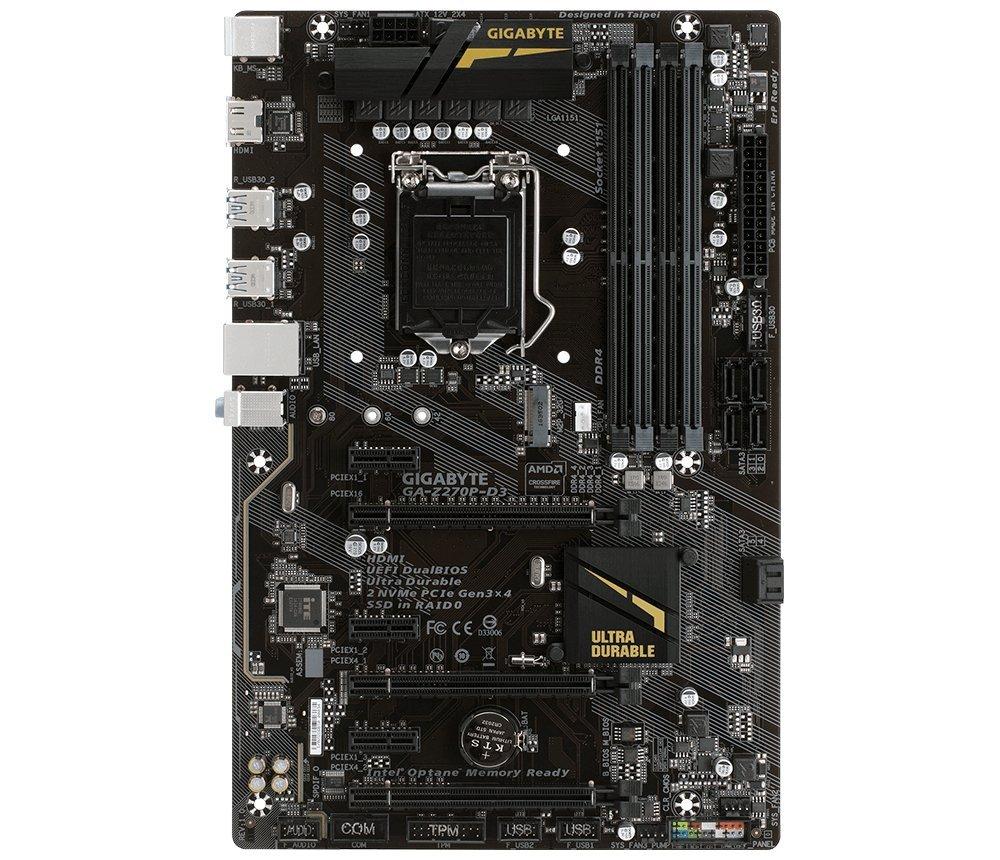 GIGABYTE Z270P-D3 Intel Compatible Motherboard for Desktop Computer/PC