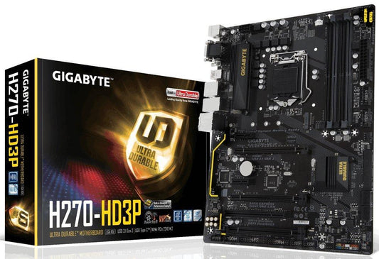 GIGABYTE H270-HD3P Intel Compatible Motherboard for Desktop Computer/PC