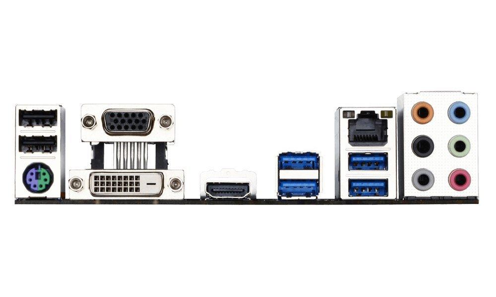 GIGABYTE B150M-D3H (1151) Intel Compatible Motherboard for Desktop Computer/PC
