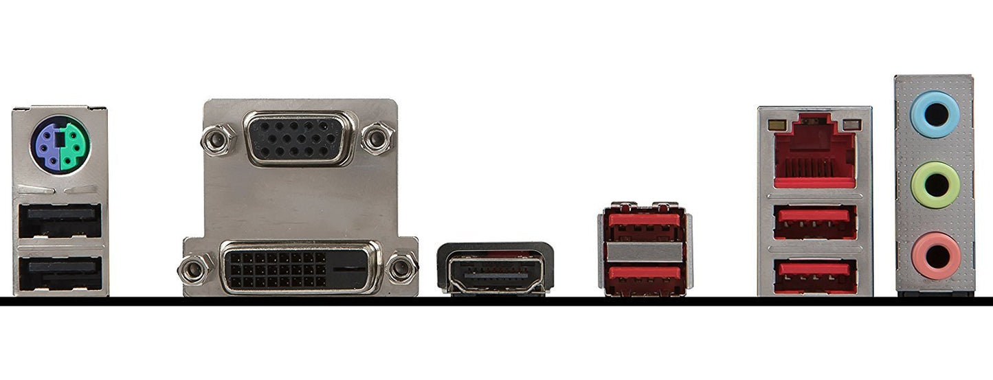 MSI A320M GAMING PRO AMD Compatible Motherboard for Desktop Computer/PC