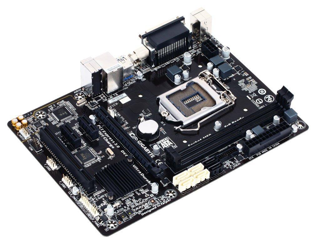 GIGABYTE B85M-D3V-A (1150) Intel Compatible Motherboard for Desktop Computer/PC