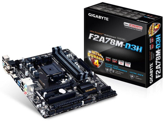 GIGABYTE F2A78M-D3H AMD Compatible Motherboard for Desktop Computer/PC