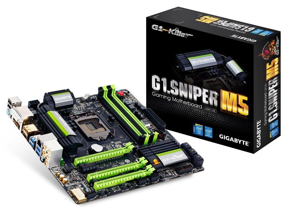 GIGABYTE G1 SNIPER M5 Z87 Intel Compatible Motherboard for Desktop Computer/PC