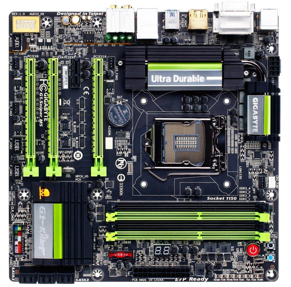 GIGABYTE G1 SNIPER M5 Z87 Intel Compatible Motherboard for Desktop Computer/PC