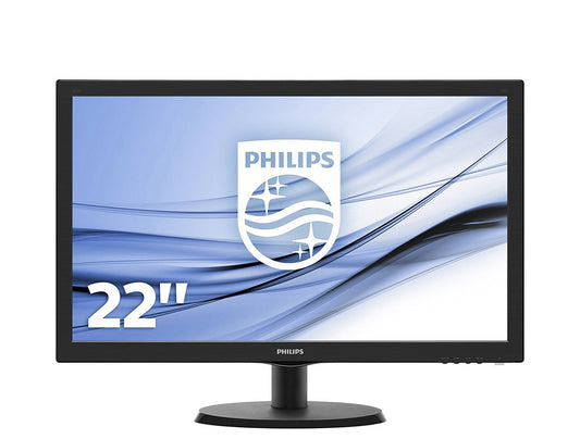 Philips 22"MM (223V5LSB) Desktop Monitor for PC/Computer