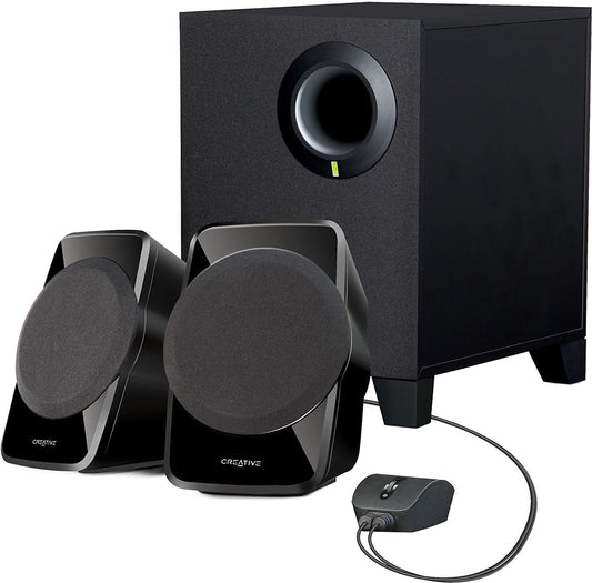 CREATIVE SBS A120 2.1 Channel Multimedia Speaker System (Black)