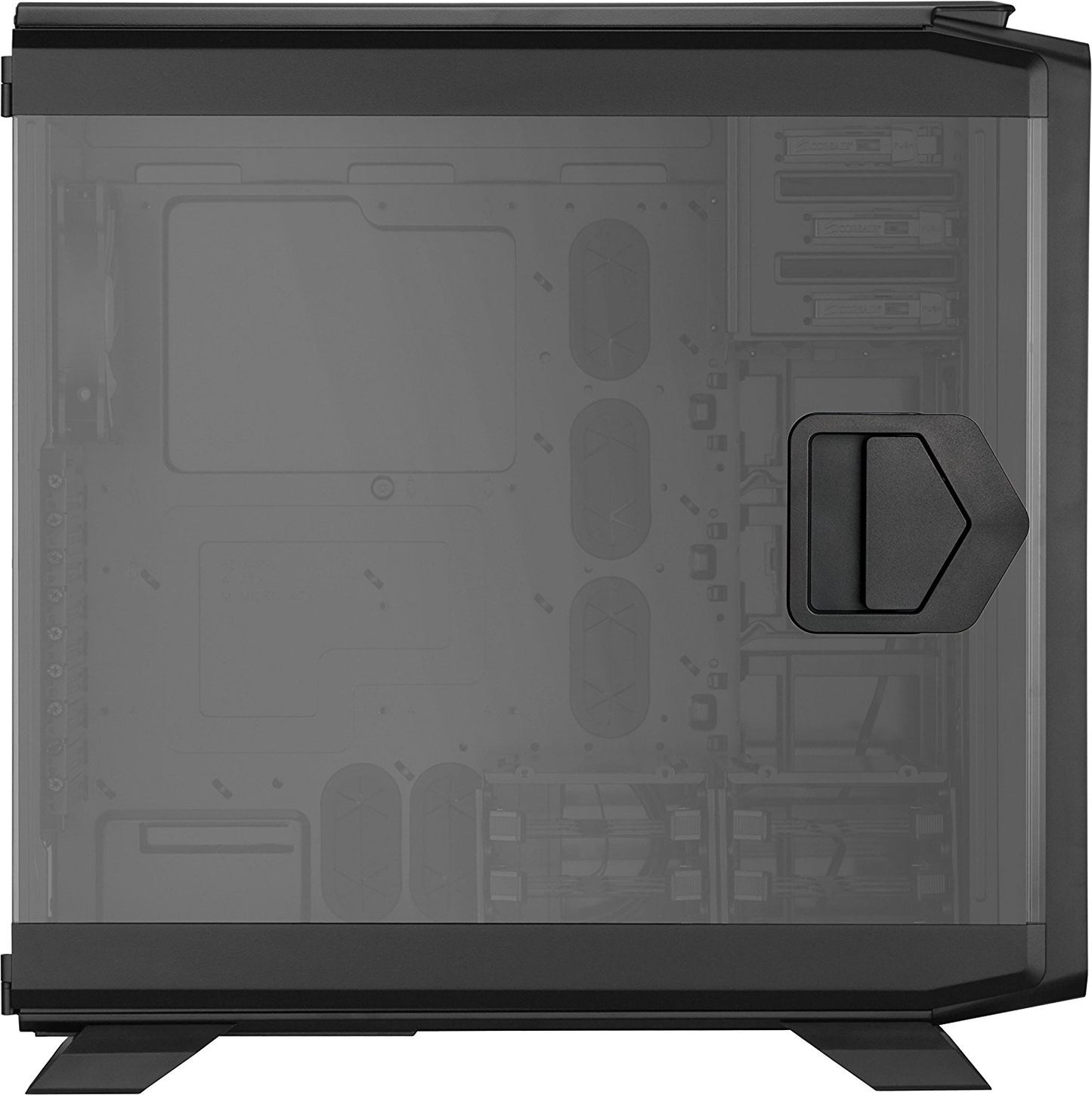CORSAIR 760T BLACK Desktop Computer/PC Cabinet