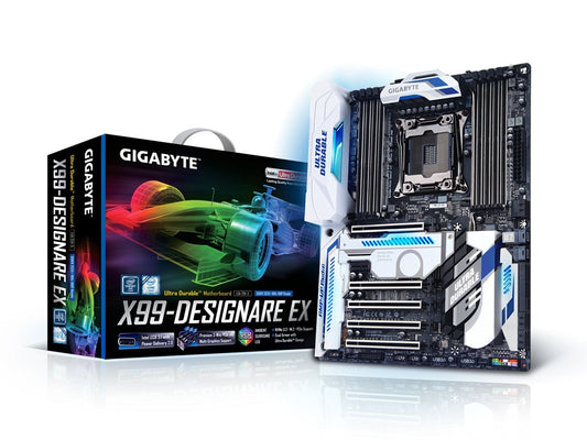 GIGABYTE X99-DESIGNARE EX Intel Compatible Motherboard for Desktop Computer/PC